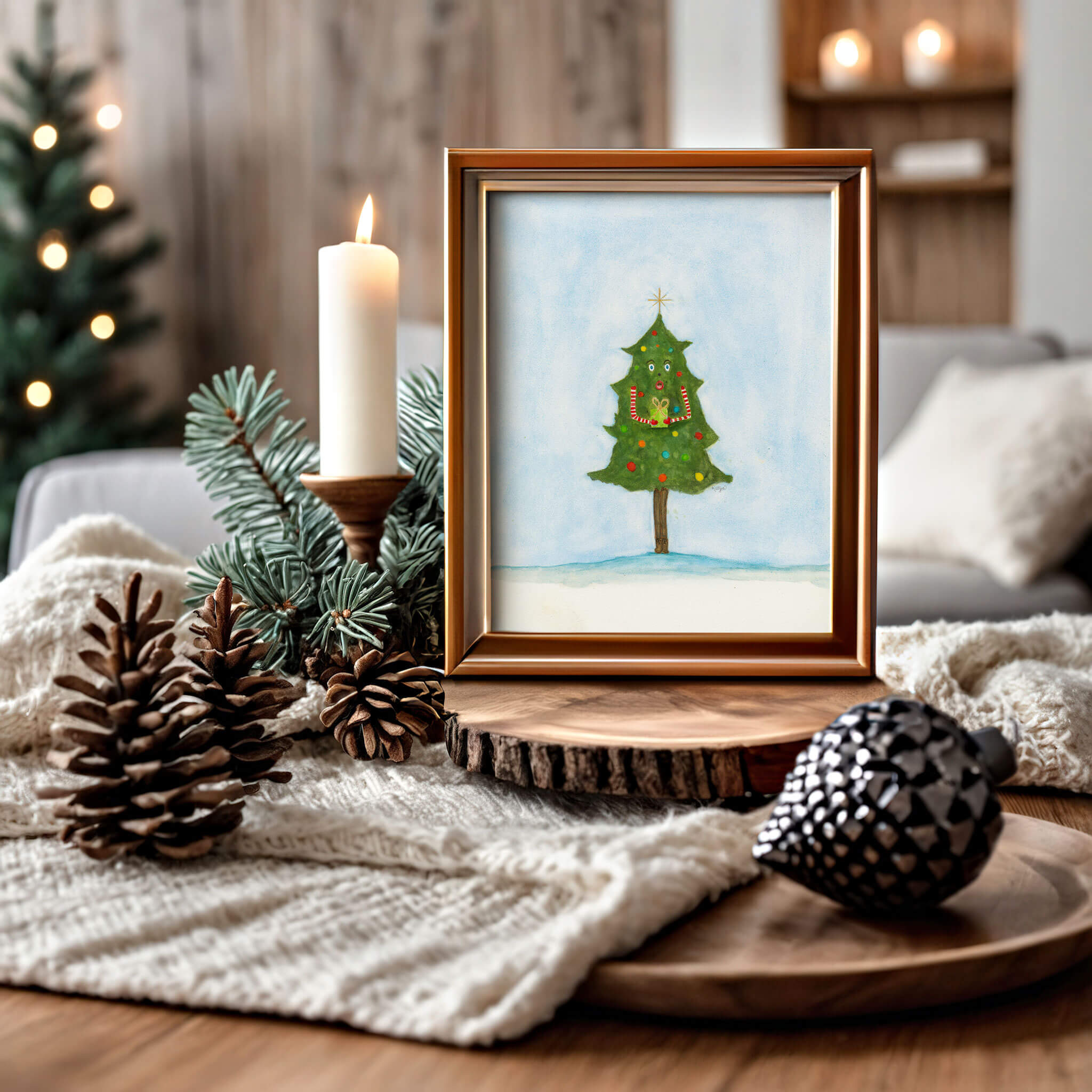 Oh Christmas Tree Original - Image 3